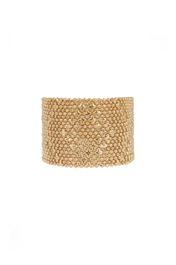 Bracelets-HUSK Gas Bijoux Xena Cuff - Gold
