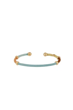 Bracelets-HUSK Gas Bijoux Zanziful Cuff - Blue Multi BlueMulti