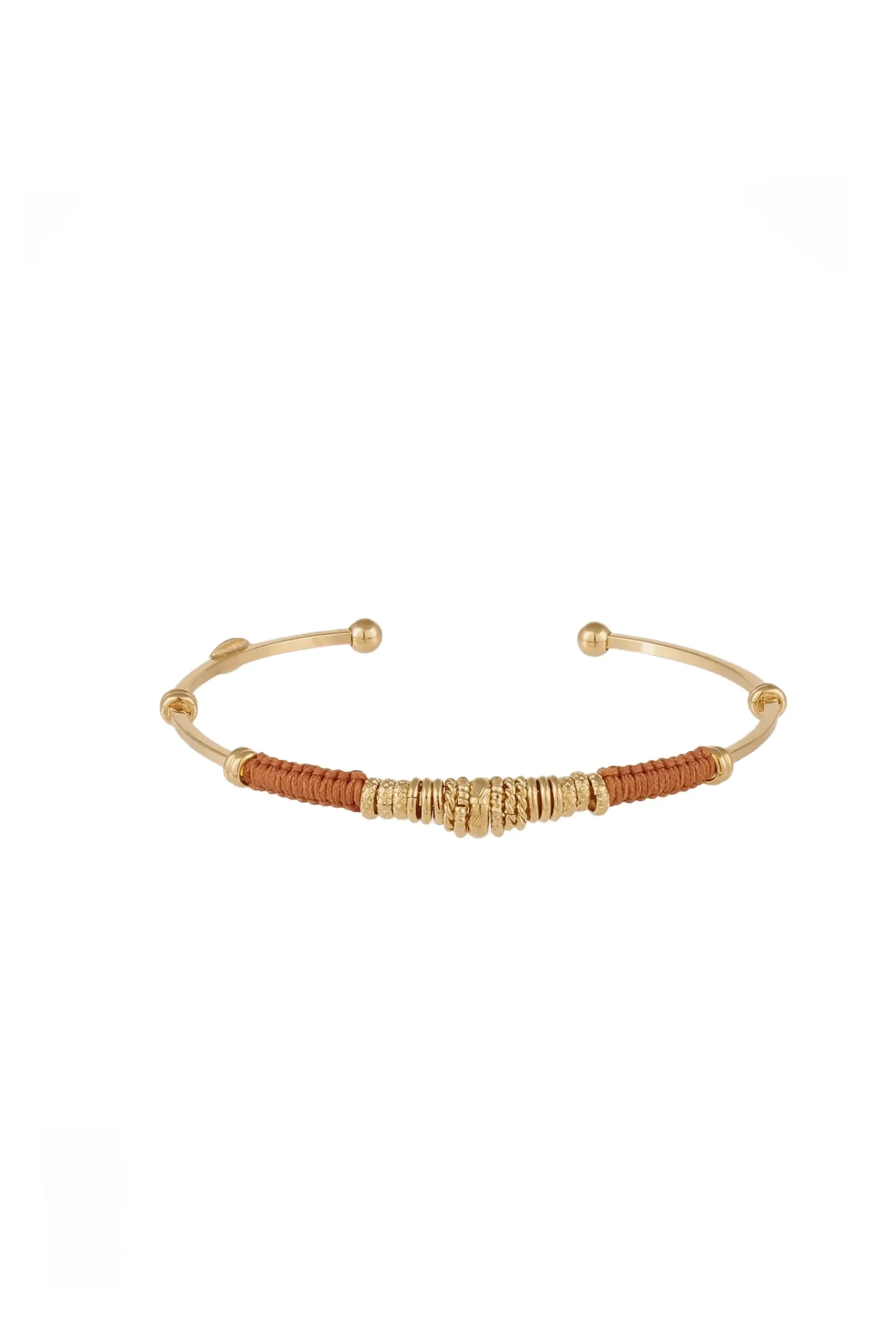 Bracelets-HUSK Gas Bijoux Zizani Bracelet - Peach