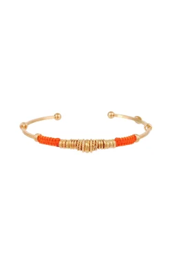 Bracelets-HUSK Gas Bijoux Zizani Bracelet - Orange