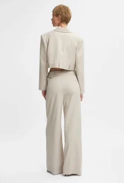 Pants-HUSK Gestuz Editha Pant - Sand