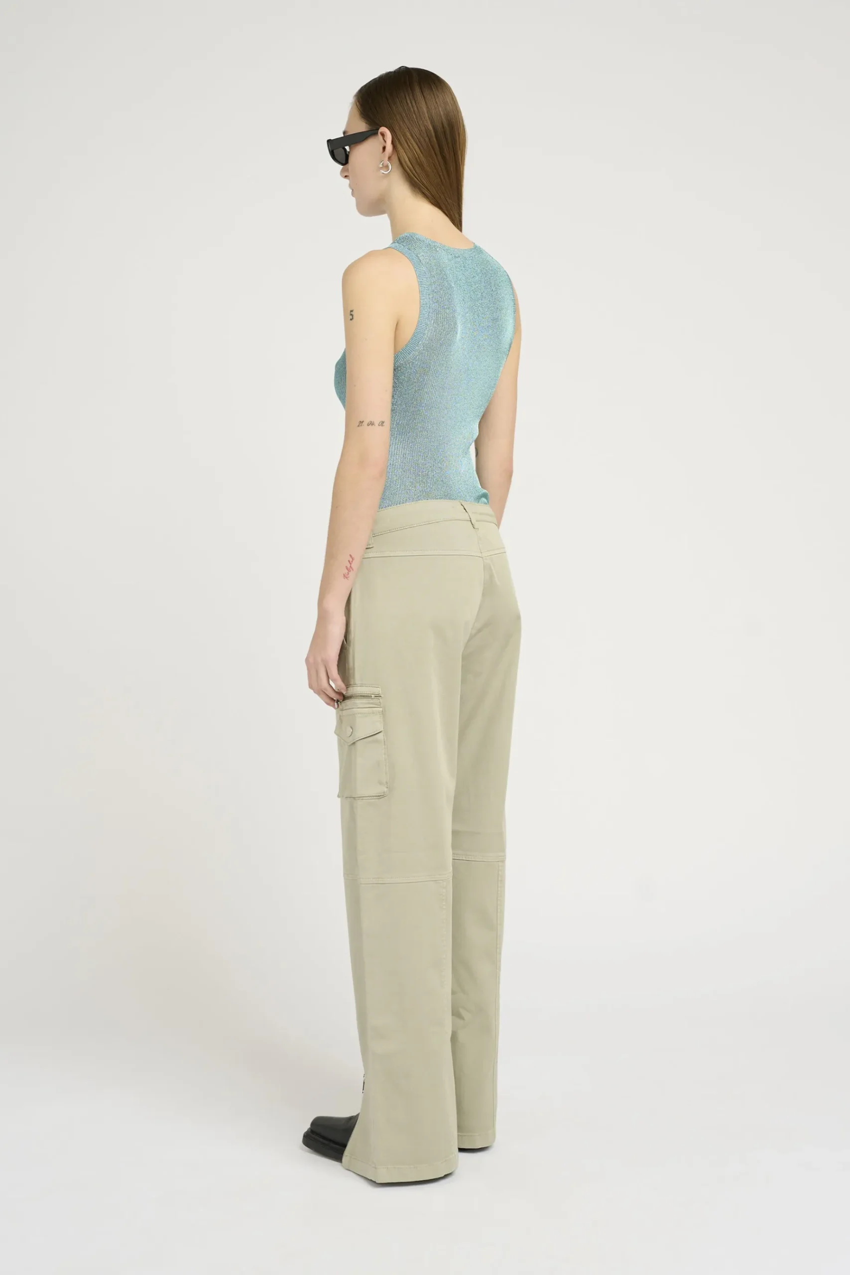 Tops-HUSK Gestuz SILVI TOP - Blue