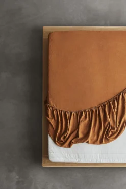 Cushions & Throws-HUSK Hanna Hygge                        Fitted Sheet HannaHyggeFittedSheet