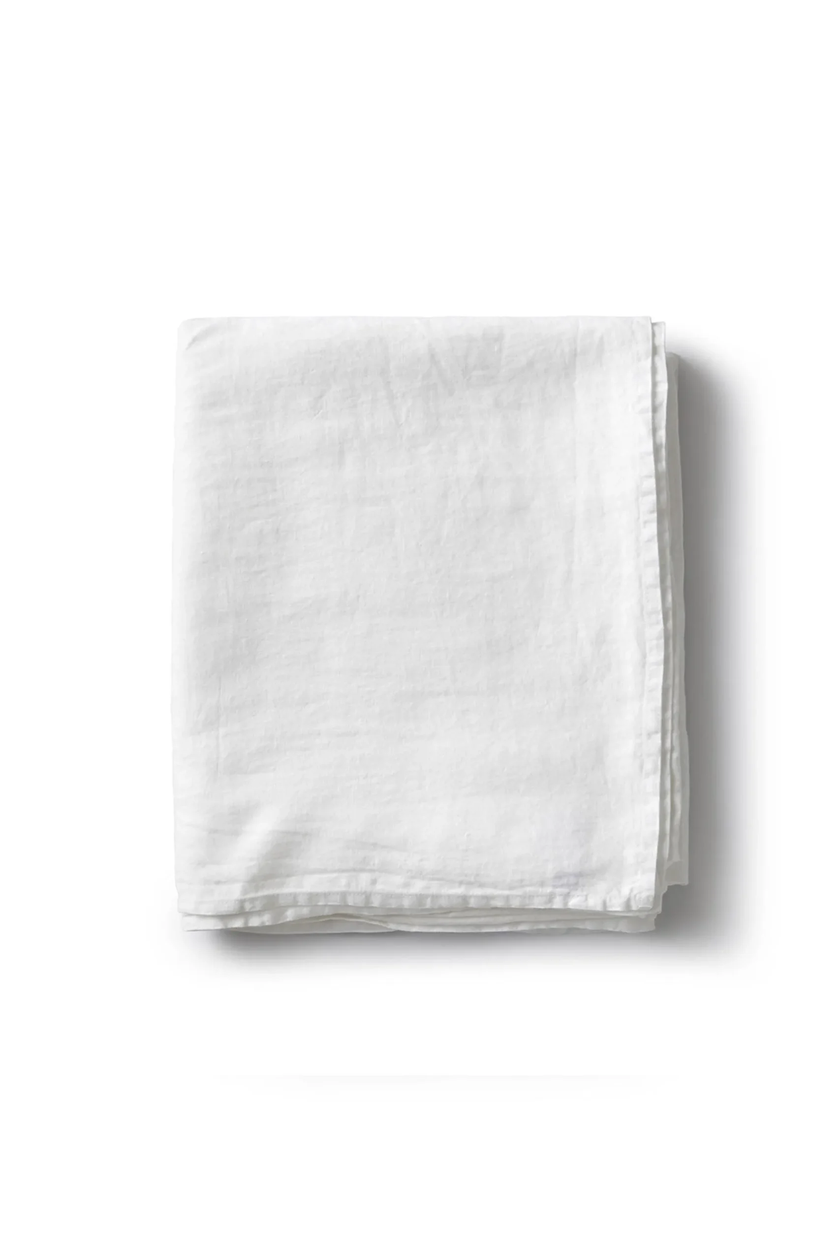 Cushions & Throws-HUSK Hanna Hygge Tablecloth White HannaHyggeTableclothWhite
