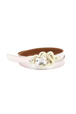 Belts-HUSK Herbert Frere Soeur    Barbier Belt - Silver