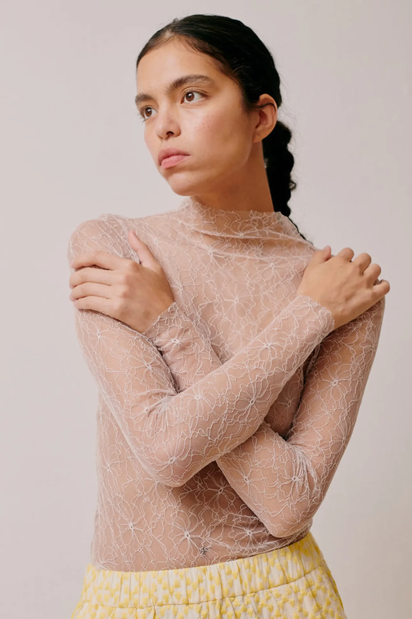 Tops-HUSK Hofmann Copenhagen Karen Blouse - Oyster