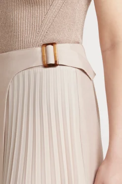 Skirts-HUSK Adella skirt - Stone