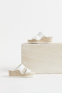 Shoes-HUSK ALESSIA SLIDE - White