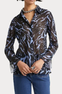 Tops-HUSK Allegra shirt - Print