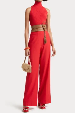 Tops-HUSK Allegra Top - Red