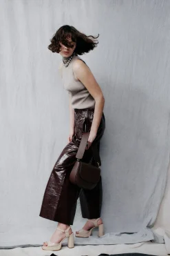 Tops-HUSK Allegra Top - Stone