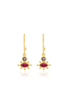 Earrings-HUSK Aria Earring - Gold