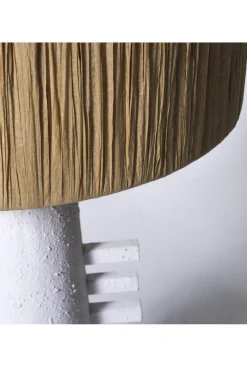 Furniture, Lighting & Mirrors-HUSK Artemis Lamp - White