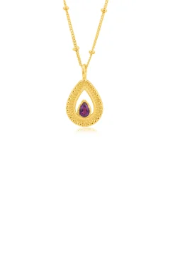 Necklaces-HUSK Arum Necklace - Gold