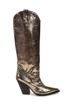 Shoes-HUSK ASTA BOOT - Gold
