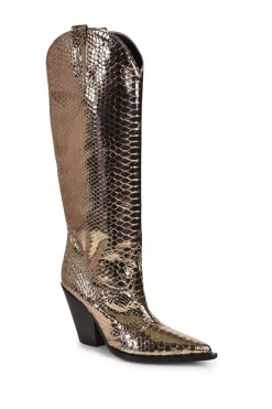 Shoes-HUSK ASTA BOOT - Gold