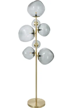 Furniture, Lighting & Mirrors-HUSK Athena Lamp - Multi Coloured MultiColoured