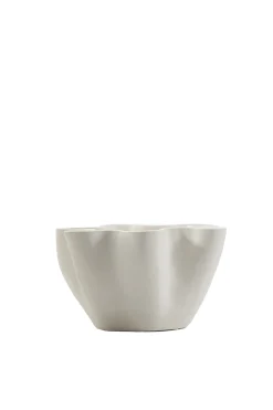 Vases & Planters-HUSK BOHEME BOWL - Ivory