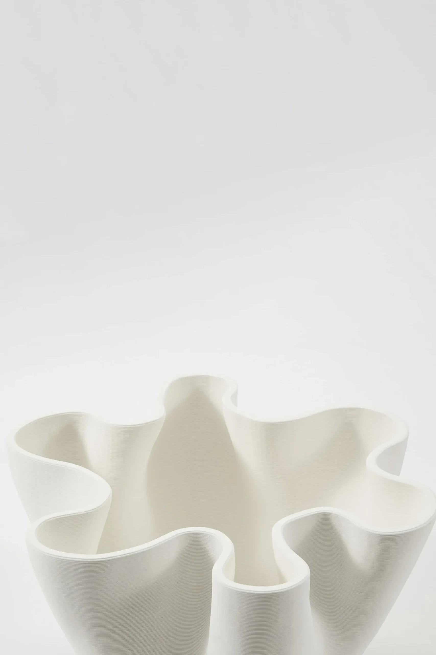 Vases & Planters-HUSK BOHEME BOWL - Ivory