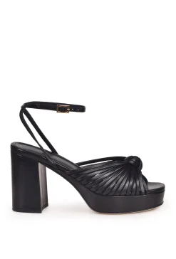 Shoes-HUSK CAMILLA PLATFOR - Black