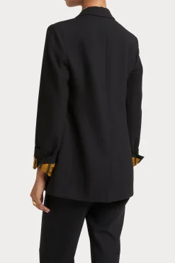 Jackets & Coats-HUSK CECILIA BLAZER - Black