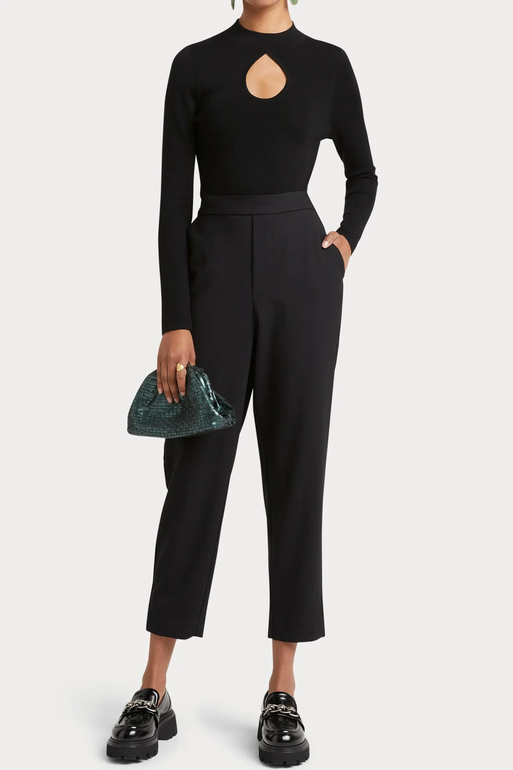 Pants-HUSK Cecilia pant - Black