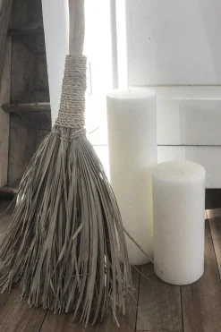 Candle Holders-HUSK Chapel Candle - Ivory