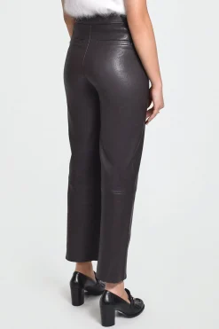 Pants-HUSK CIGAR LTHR - Chocolate