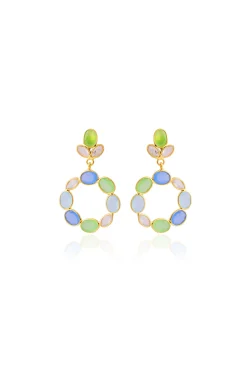 Earrings-HUSK Clara Earring - Multi Coloured MultiColoured