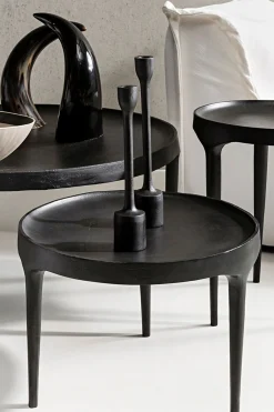 Furniture, Lighting & Mirrors-HUSK COFFEE TABLE - Black