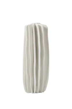 Vases & Planters-HUSK Coral Vase - Ivory
