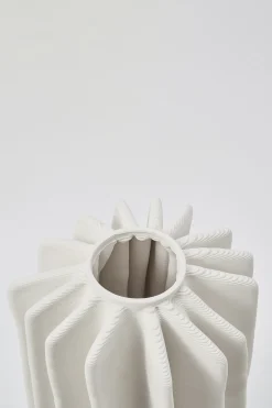 Vases & Planters-HUSK Coral Vase - Ivory