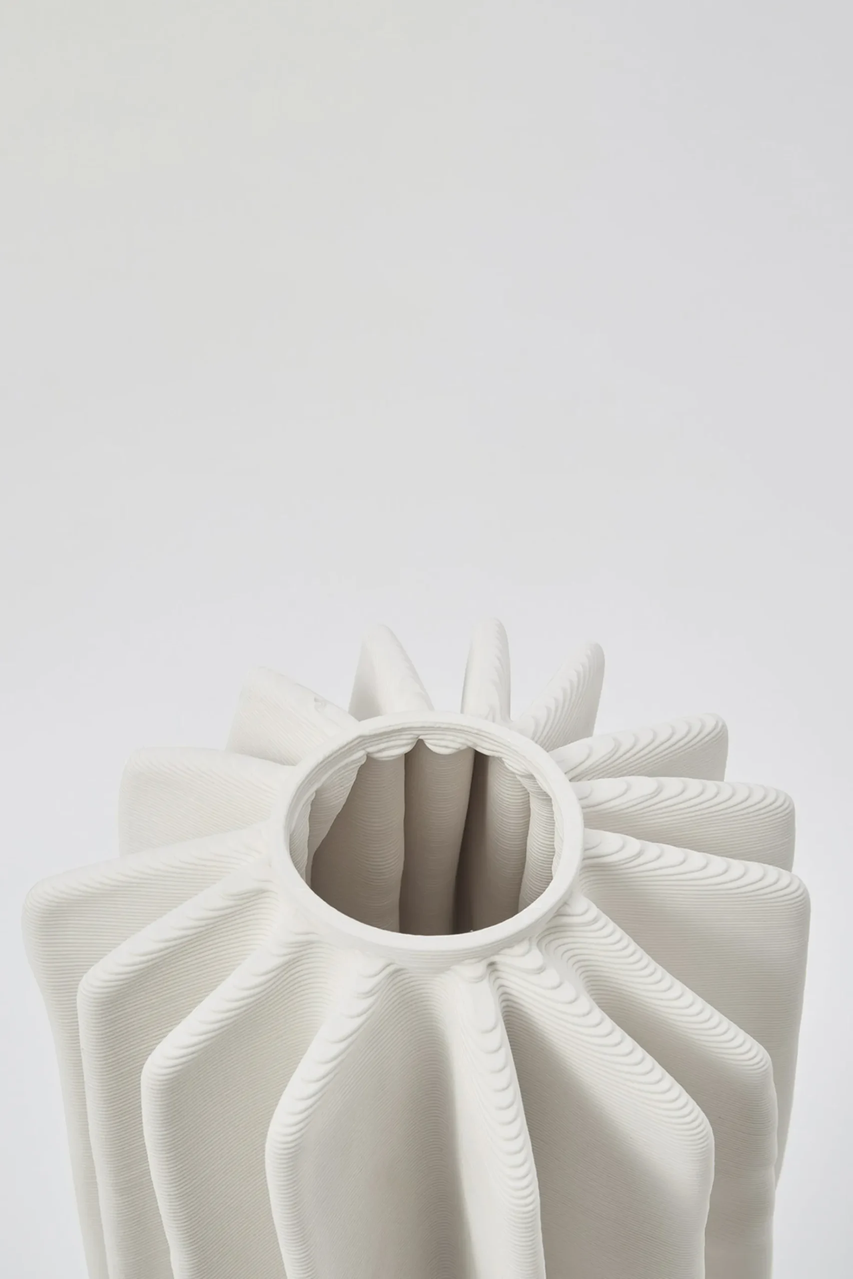 Vases & Planters-HUSK Coral Vase - Ivory