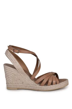 Shoes-HUSK DAHLIA ESPADRIL - Nutmeg