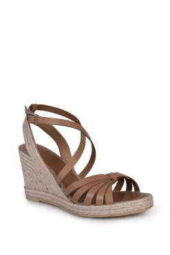 Shoes-HUSK DAHLIA ESPADRIL - Nutmeg