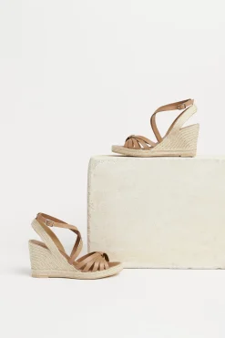 Shoes-HUSK DAHLIA ESPADRIL - Nutmeg