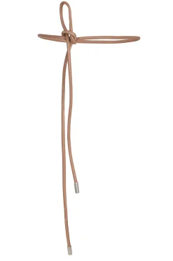 Belts-HUSK DARIUS BELT - Tan Silver TanSilver