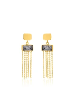 Earrings-HUSK Elioh Earring - Gold