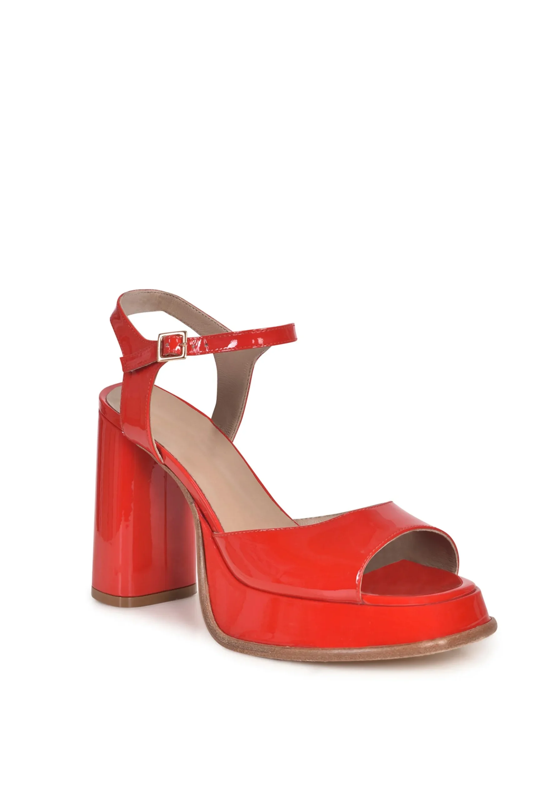 Shoes-HUSK EVA PLATFORM - Red Patent RedPatent