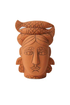 Vases & Planters-HUSK Fish Vase HuskFishVase