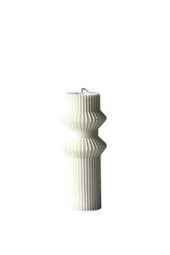 Sensory-HUSK Freya Candle - Ivory