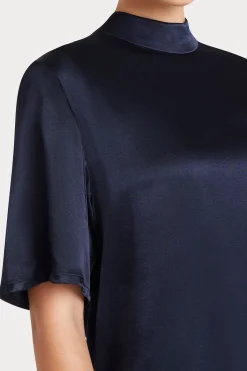 Tops-HUSK FRIDA TOP - Navy