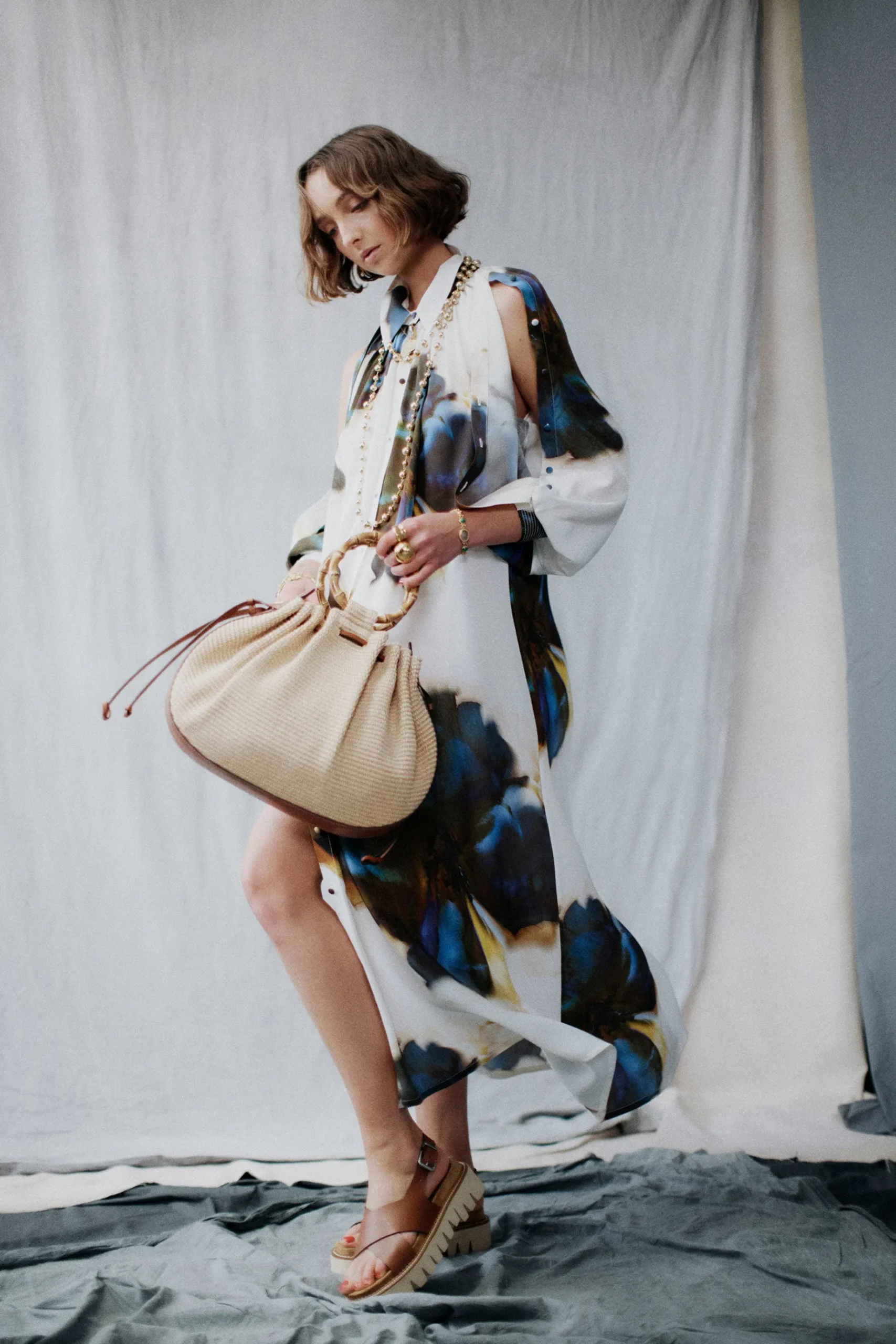 Dresses-HUSK Grace dress - Print