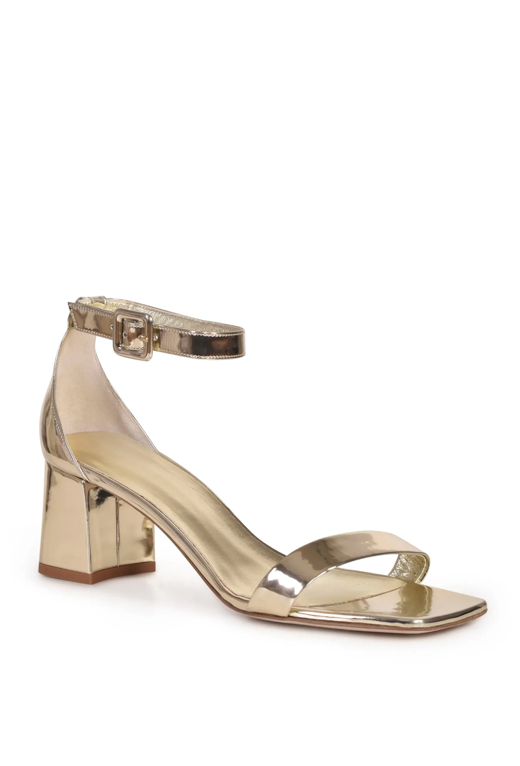 Shoes-HUSK GRACE SANDALS - Mirror Pale Gold MirrorPaleGold