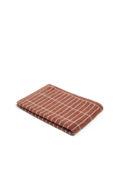 Bath-HUSK Hand Towel - TerraCotta