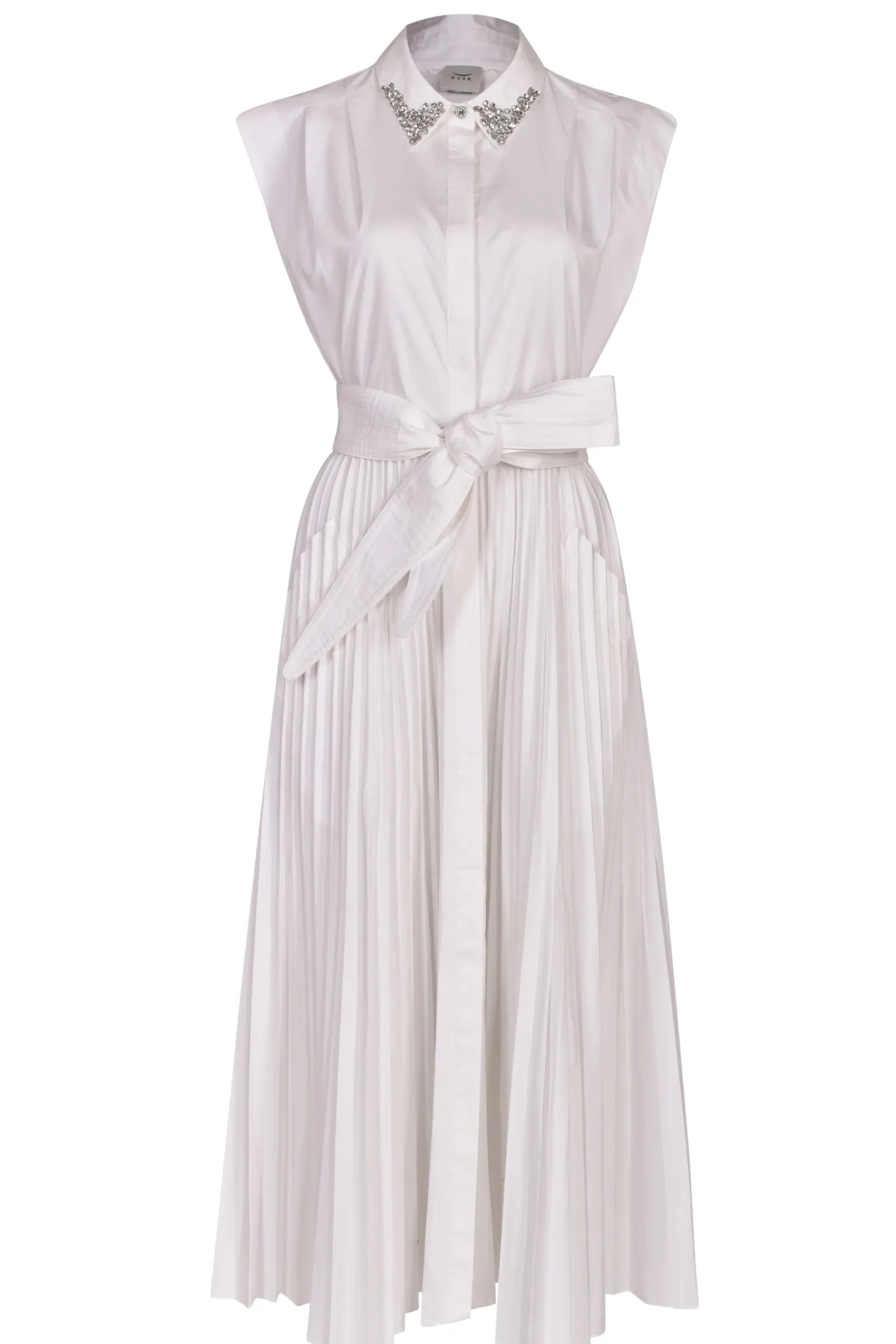 Dresses-HUSK Ingrid dress - White