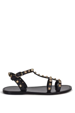 Shoes-HUSK INGRID FLAT - Black