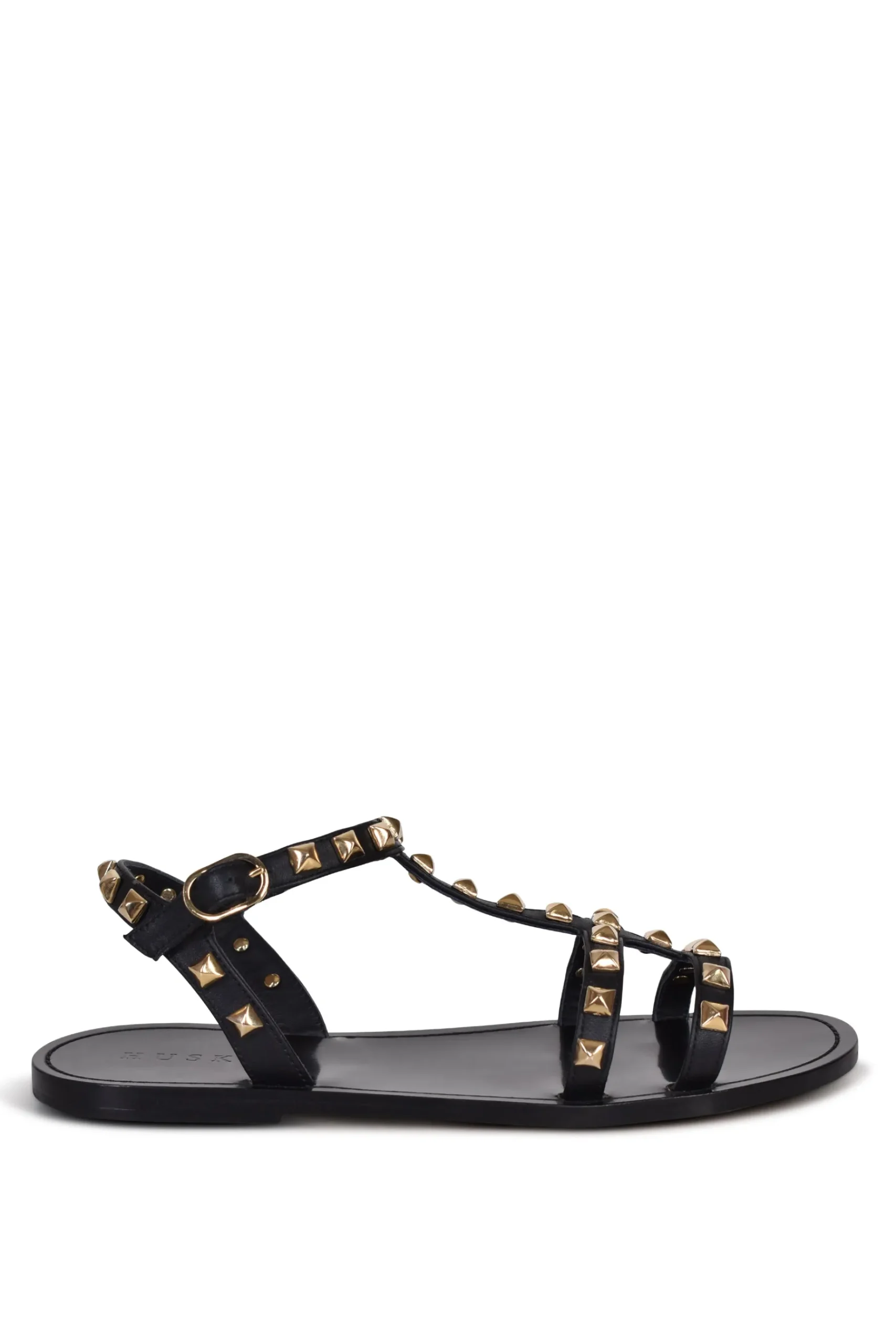 Shoes-HUSK INGRID FLAT - Black