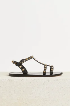 Shoes-HUSK INGRID FLAT - Black