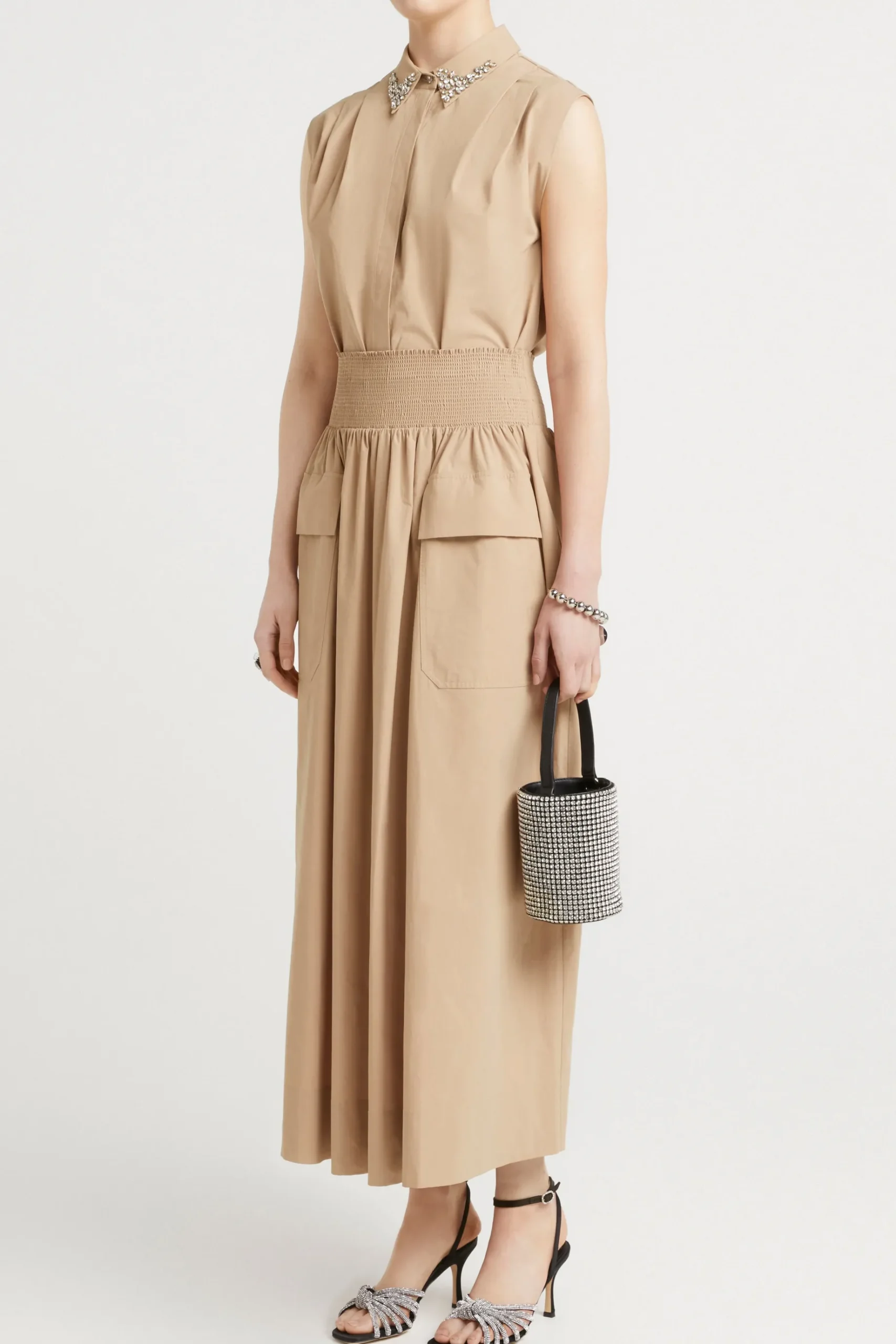 Skirts-HUSK Ingrid skirt - Camel